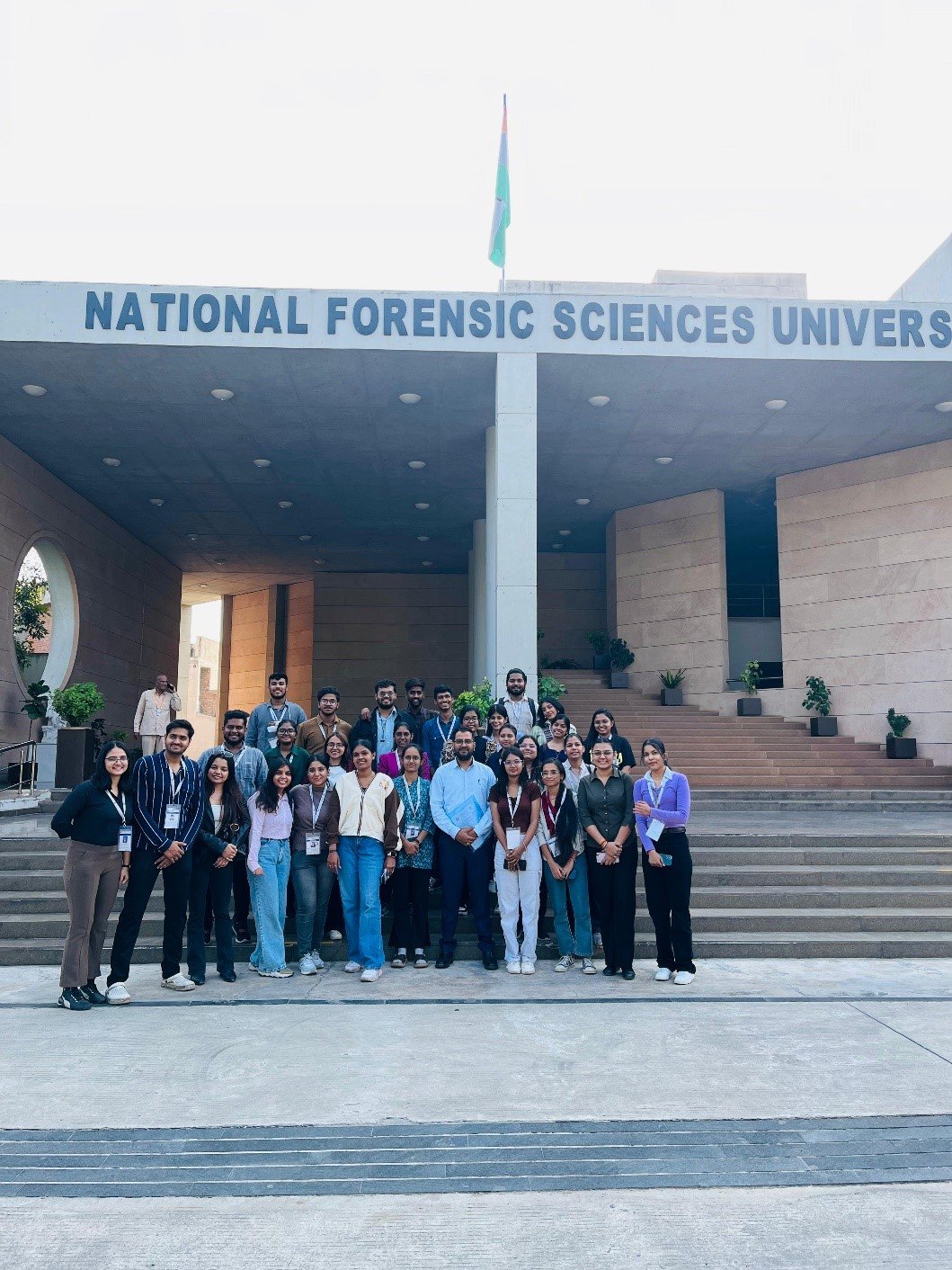 NATIONAL FORENSIC SCIENCE UNIVERSITY, GANDHINAGAR VISIT to 26th November 2024